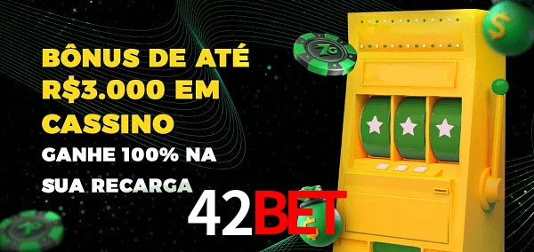 42Bet melhor bônus de depósito